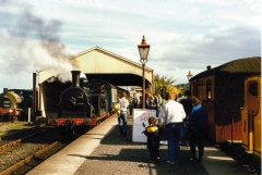 160 SRPS Steam Railway Station at Bo'ness