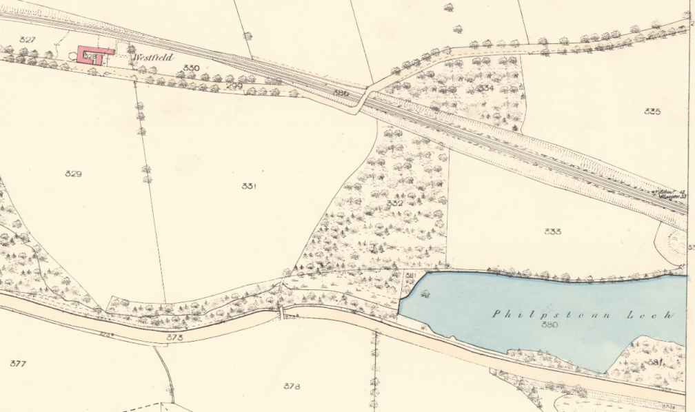 Map 11. Philpstoun Oil Works before