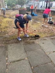 Linlithgow Flyers Netball Club Clean Up 190722 9