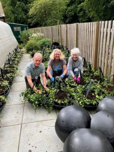 Planting Hanging Baskets